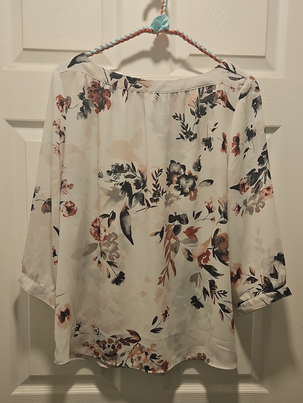 Reitmans Floral Blouse Size Large